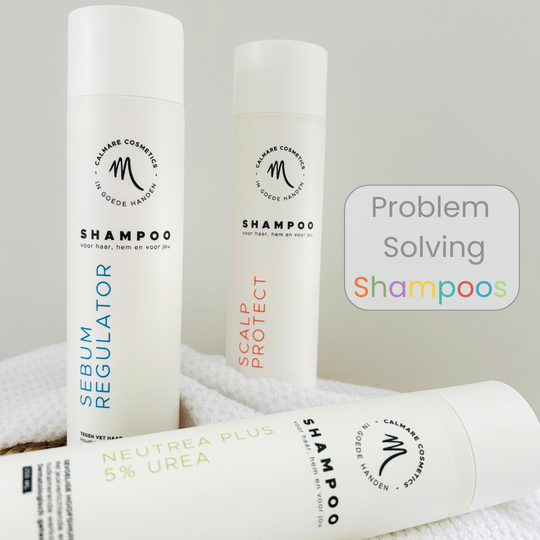 Problem-solving shampoos for oily hair, dandruff, and an itchy scalp!